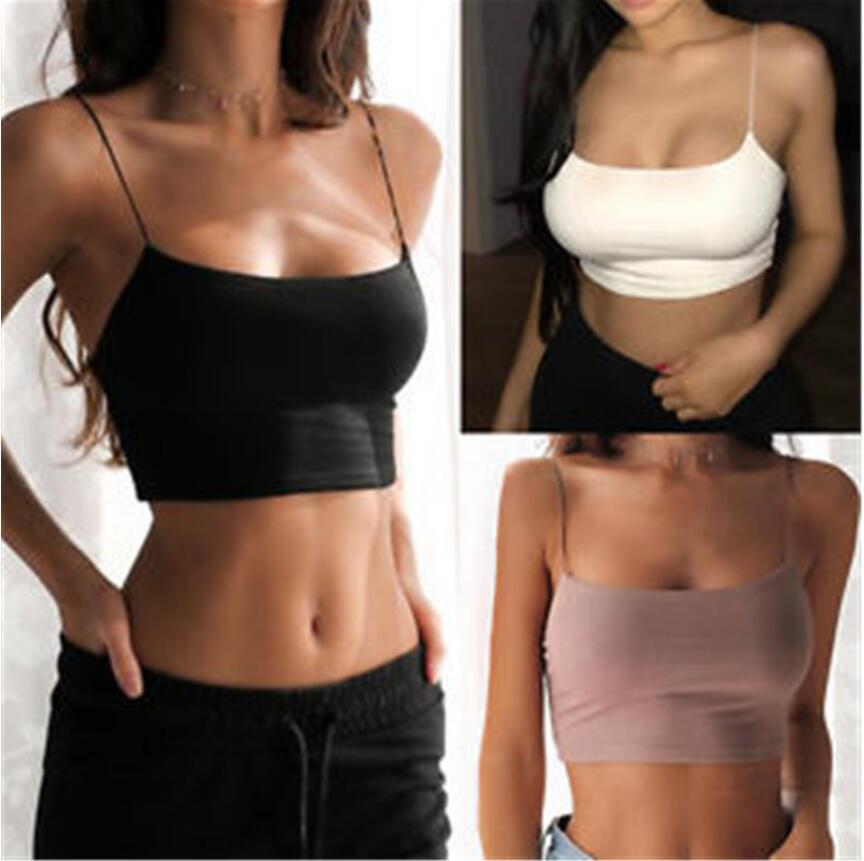 Summer Clothing Europe - 2023 섹시한 멜빵 배꼽 백리스 가슴