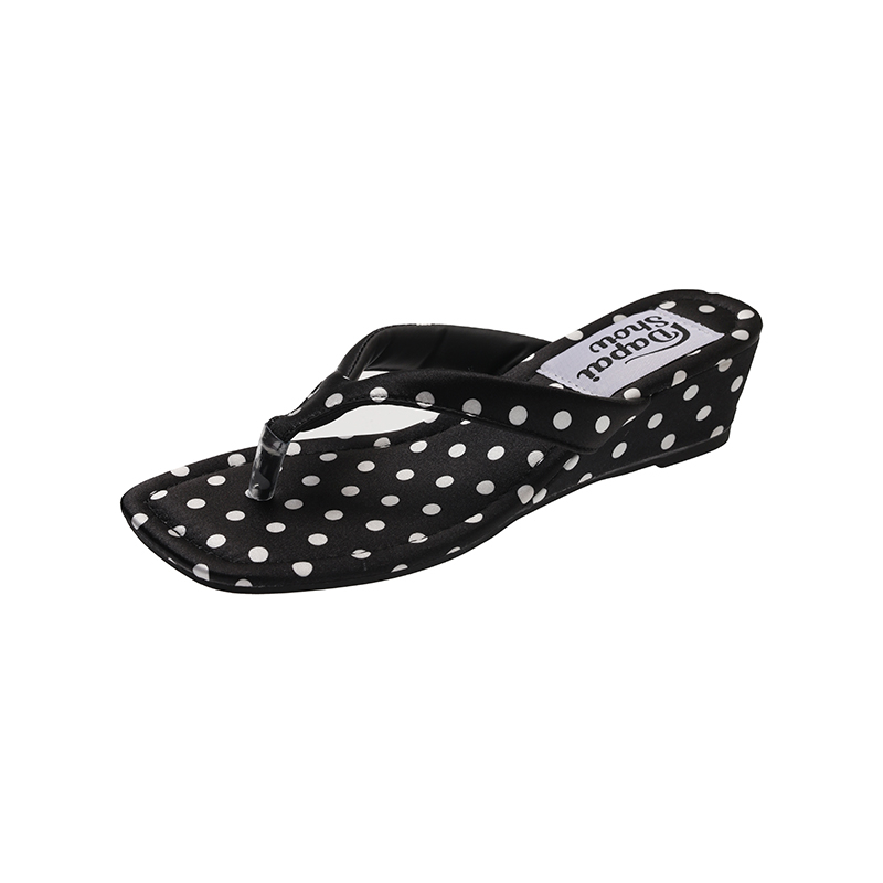 Summer Vacation Clothing Women - 2026 디자이너 폴카 도트 여성 슬리퍼