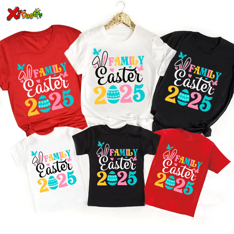 Summer Clothing New Look - 부활절 가족 셔츠 파티 가족 일치하는