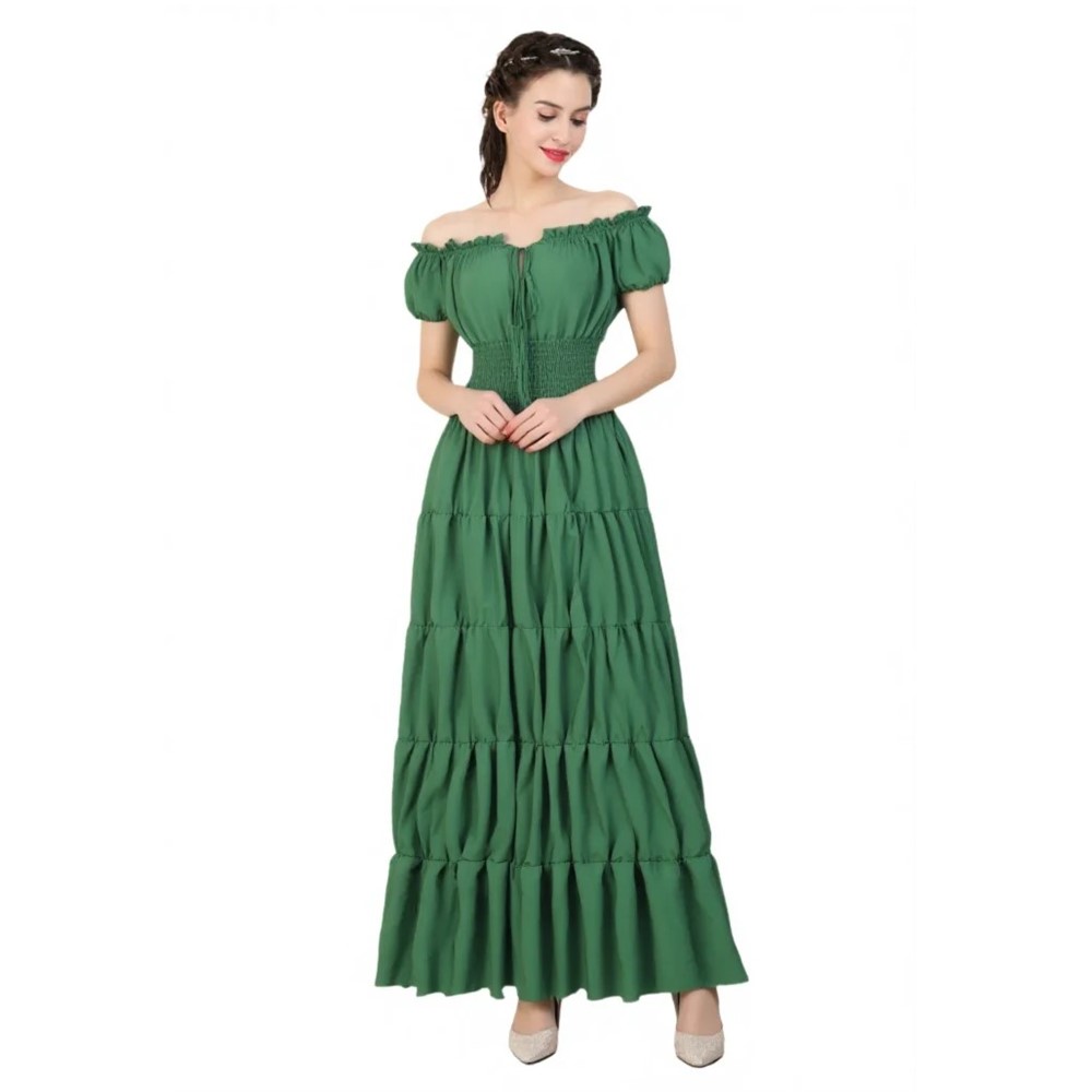 Summer Renaissance Clothing - 르네상스 중세 드레스 여성 아일랜드 오프