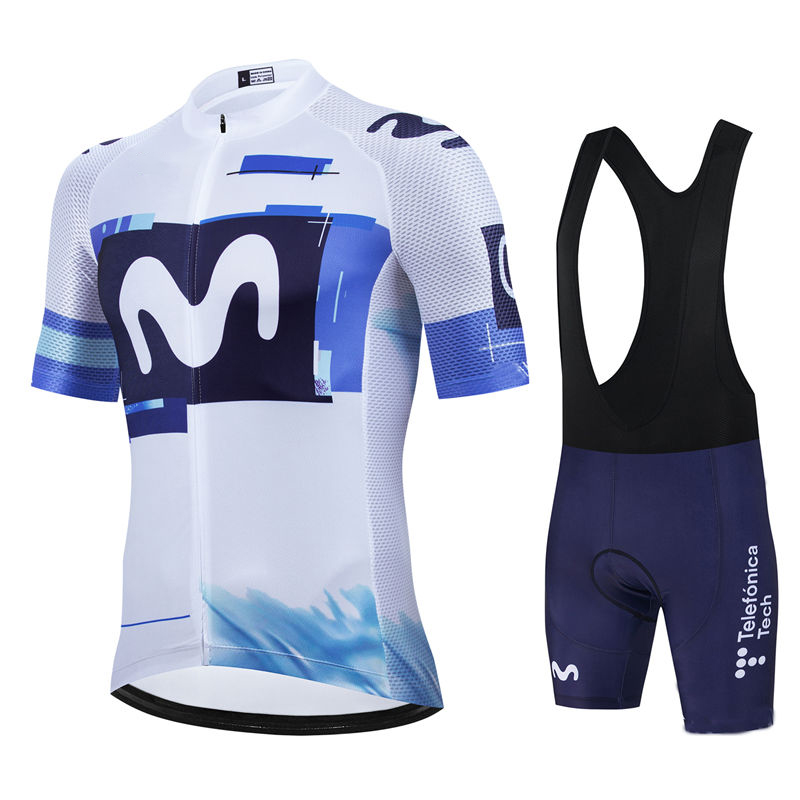 Summer Clothing Men Sale - Movistar Pro Team 여름 사이클링 저지