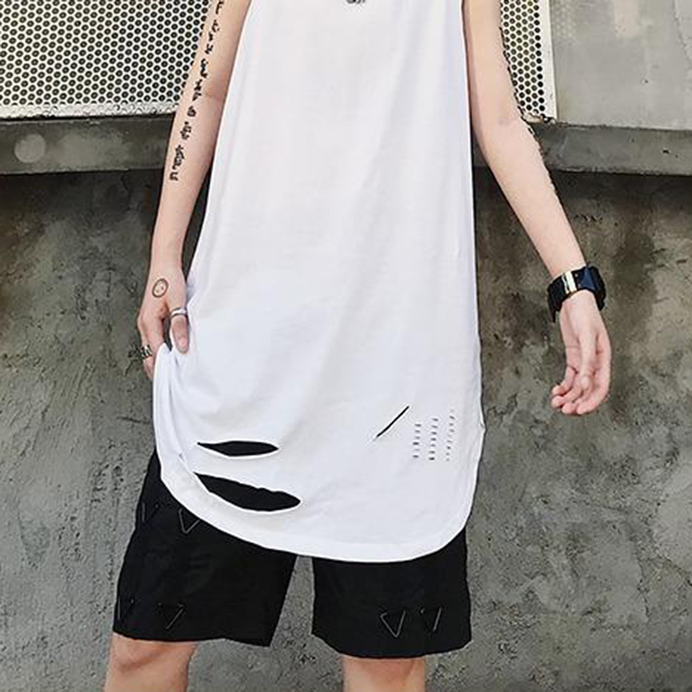 남성용 다크 립드 통기성 탱크탑 여름 스트릿웨어 패션  - Summer Clothing Trends 2026 리뷰 및 가격