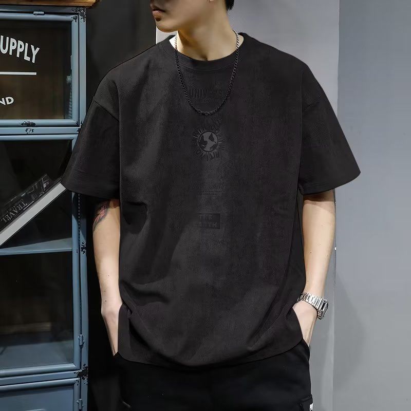 빈티지 반팔 라운드넥 남성 의류, 루즈 패션 트렌드 2 - Summer Clothing Europe 리뷰 및 가격