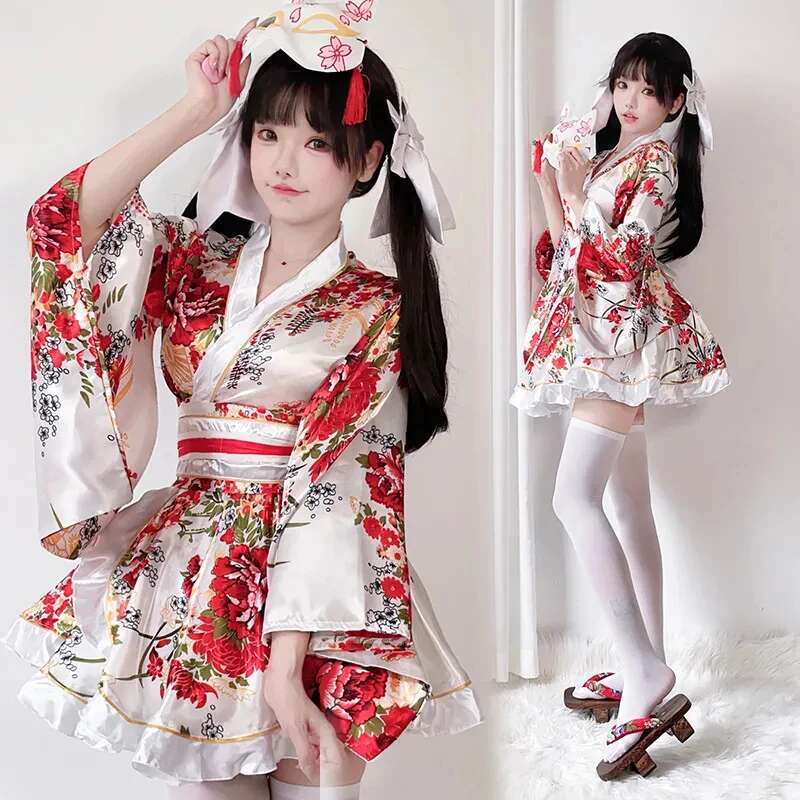 일본식 수정된 기모노 드레스 여성용 목욕 가운 여름 코 - Summer Alt Clothing 리뷰 및 가격