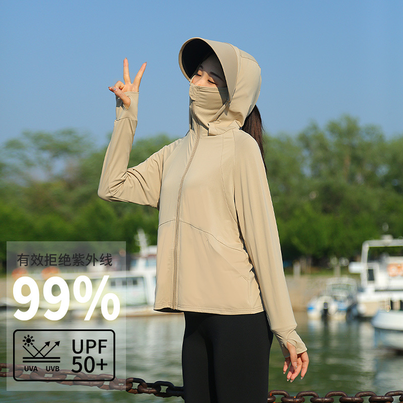 여성용 후드형 자외선 차단 재킷 십대 여름 UV 차단  - Summer Clothing For Older Women 리뷰 및 가격