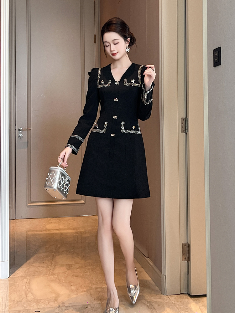 용수철 브이넥 디자인 여성 의류, 작은 향기 스타일,  - Summer Clothing New Look 리뷰 및 가격