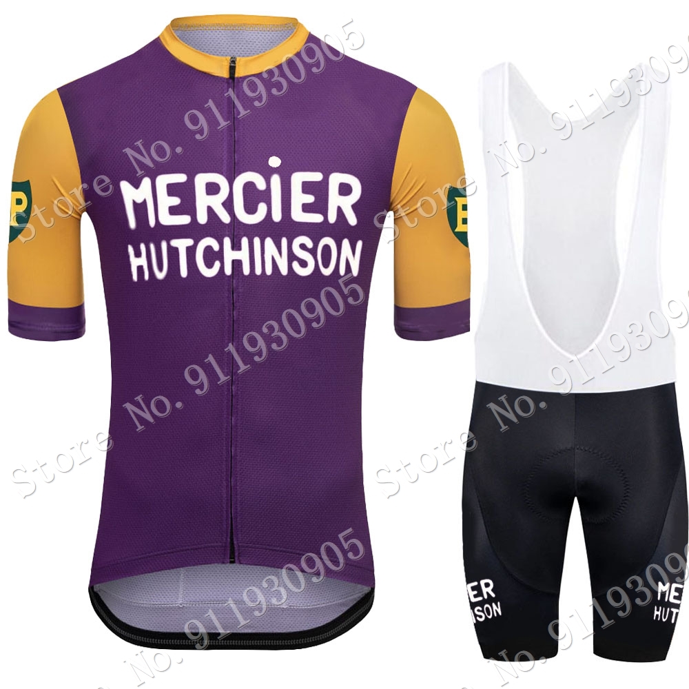 2023 Mercier 프로 팀 레트로 사이클링 저지  - Summer Clothing Men Sale 리뷰 및 가격