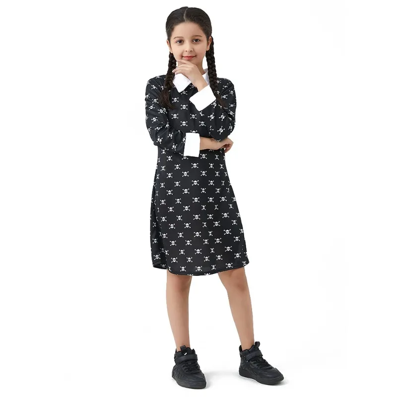 소녀 여름 드레스 수요일 아담스 코스프레 의상 아담스  - Summer Clothing Europe 리뷰 및 가격