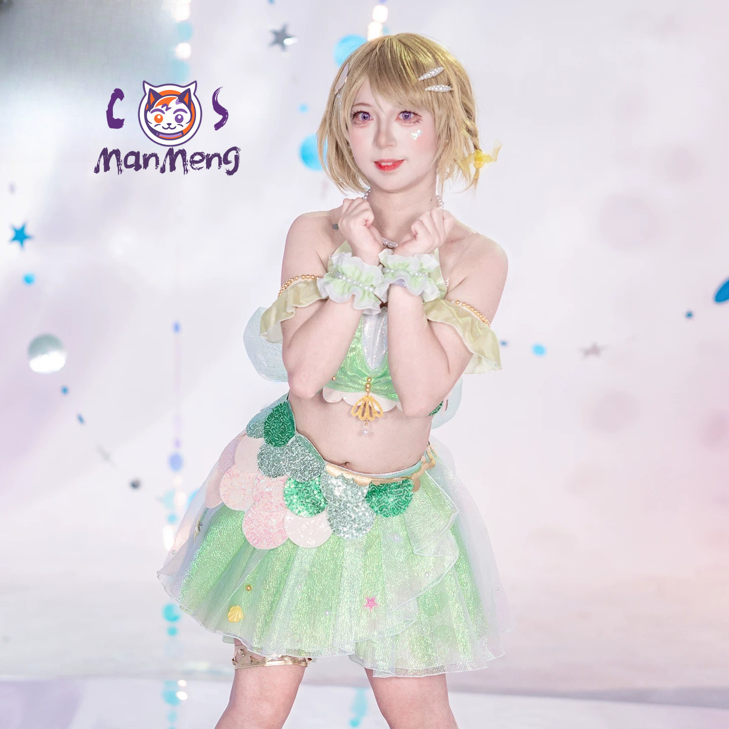 애니메이션 러브라이브! Hanayo Koizumi 인어 - Summer Alt Clothing 리뷰 및 가격