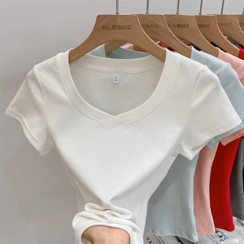 AOSSVIAO 2026 여름 여성 티셔츠 고품질 슬림 - Summer Clothing Trends 2026 리뷰 및 가격