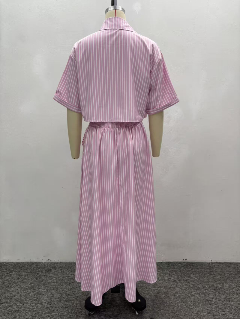 여성 여름 드레스 라펠 싱글 브레스트 하프 슬리브 슬림 - Summer Clothing For Older Women 리뷰 및 가격